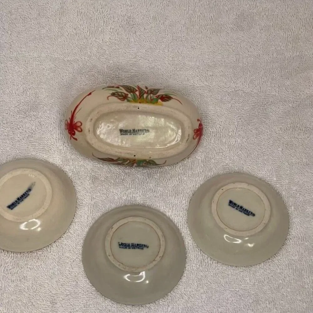 Sushi/Sauce ceramic set from World Market-EUC
